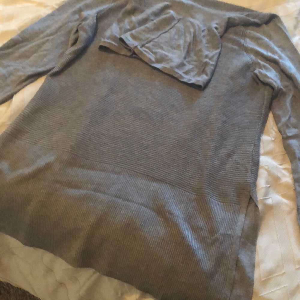Gray sweater
